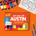 Austin- Rep Your City Paint Kit!